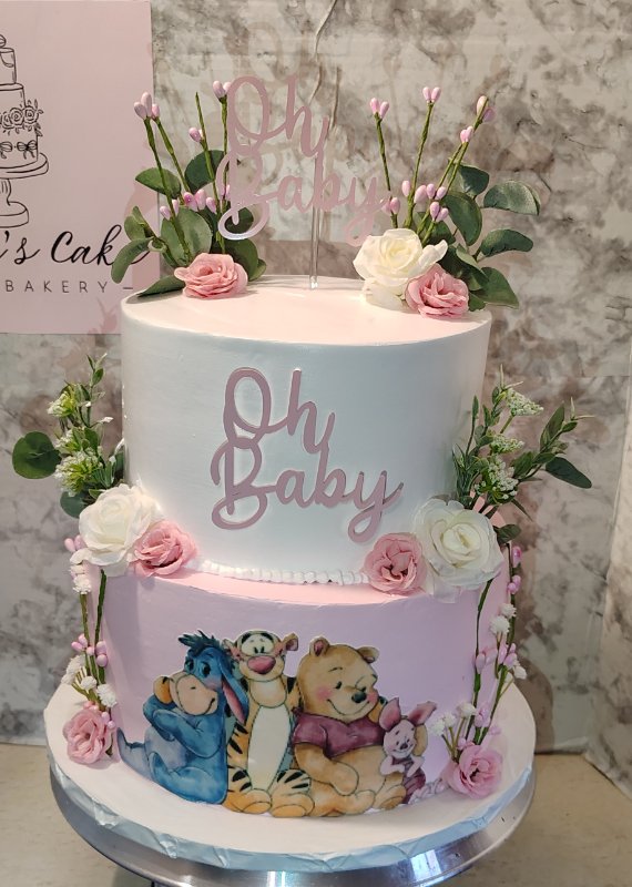 Pastel de baby shower